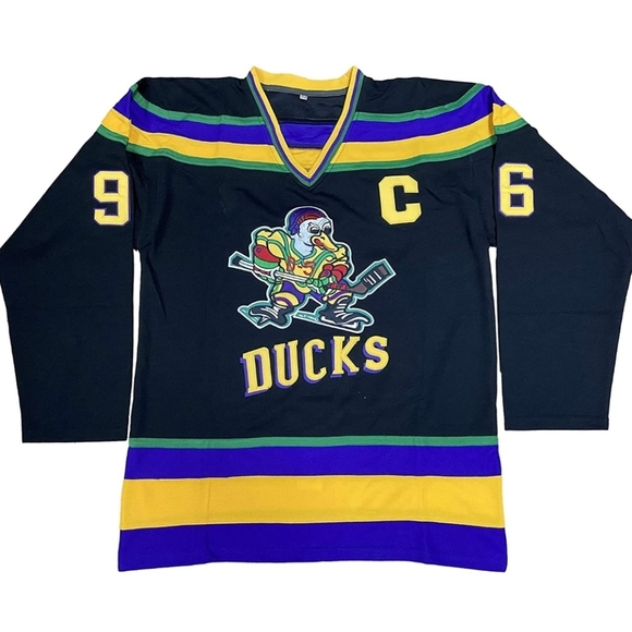 New Mighty Ducks Conway Hockey Jersey Authentic - Picture 2 of 10